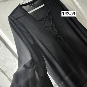 Cliche Sheer Bathing Suit Cover.
